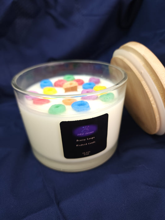 Woodwick Candle Fruity Loop Scented 12oz